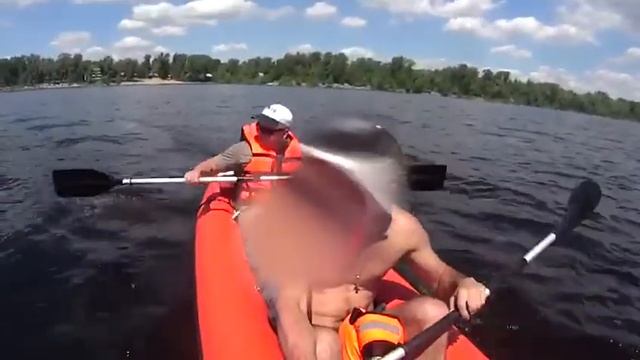 На байдарке Варяг-480 по Волге от Жигулевска смотреть онлайн