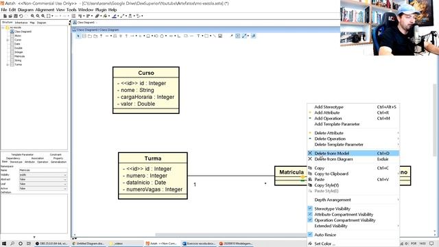 Modelagem de domínio em nível conceitual com UML - Aulão #001 смотреть онлайн