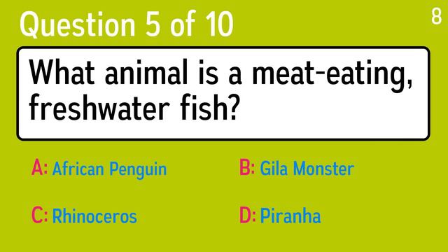 Mixed Trivia Quiz смотреть онлайн