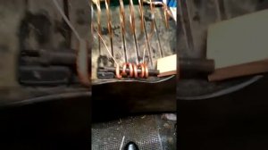 индукционный нагрев, греем болт