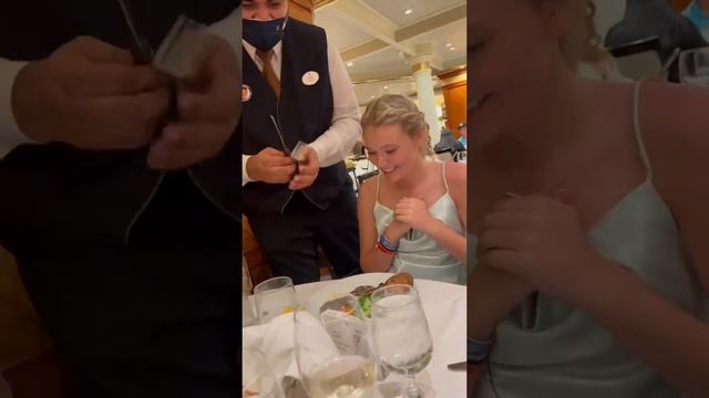 I CANNOT believe our head waiter did this on our cruise!!!! смотреть онлайн