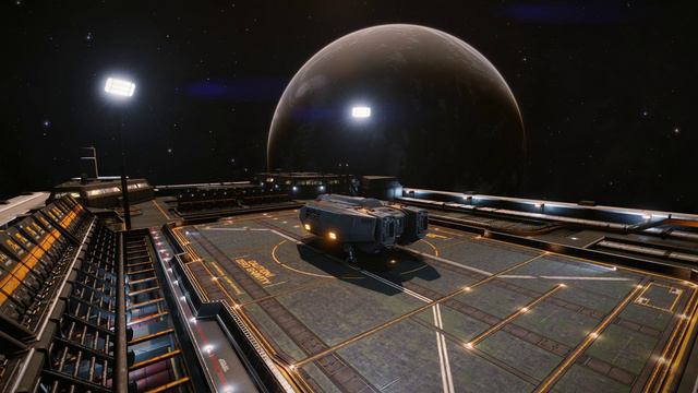 Elite Dangerous ''Beyond'' [4K] (Docked at Planet 4) [LIVE Wallpapers] смотреть онлайн