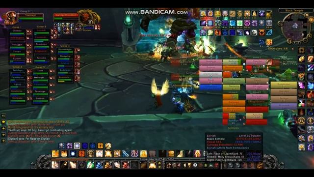 TBC Classic. Full Black Temple Raid 2022. Holy Pally Getting Carried POV смотреть онлайн