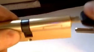 Урок # 15. Pемонт цилиндрового механизма