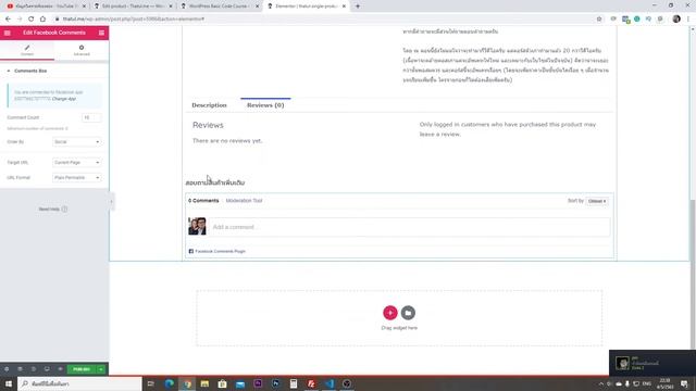 Wordpress x Elementor Pro Series | EP8: สร้างหน้า Single Product และ Product Archive ของ WooCommerc смотреть онлайн