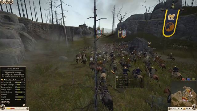 Cavalry Bloodfest!!!! 3v3 Total War Rome 2 siege смотреть онлайн