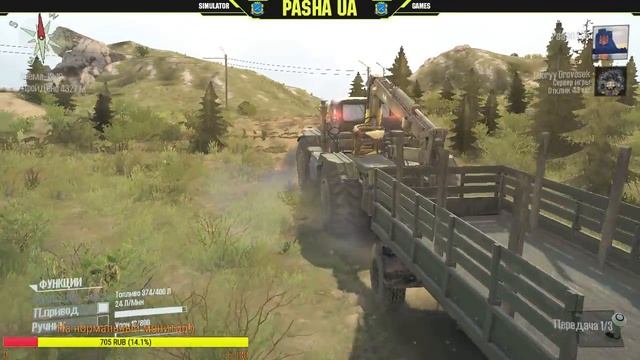 SpinTires MudRunner DLC The Ridge (Гряда) смотреть онлайн