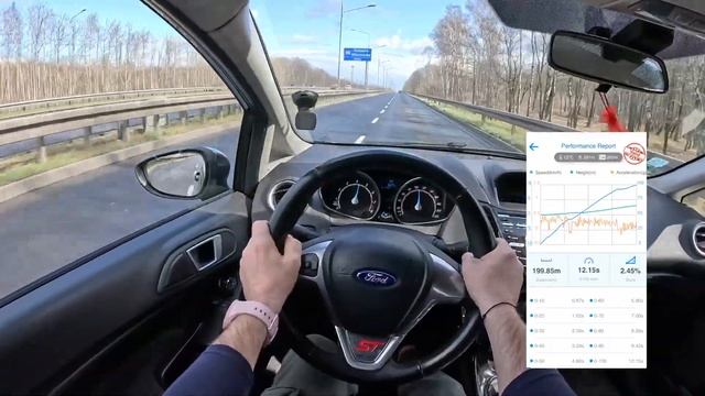 ТЕСТ ДРАЙВ 10 ЛЕТНЕЙ ФОРД ФИЕСТА(1.0 ЭКОБУСТ 125 Л.С./HP)/ POV TEST DRIVE FORD FIESTA смотреть онлайн