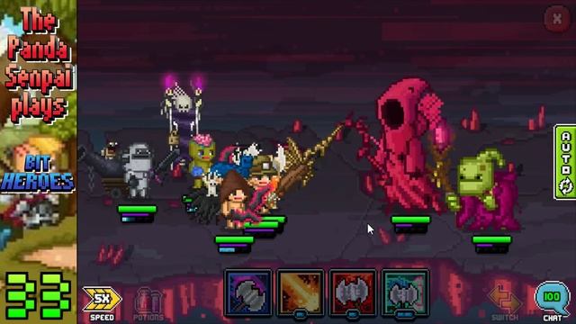 ? Bit Heroes - Part 33 - We Beat Zone 4~! Raid 2 Unlocked~! смотреть онлайн
