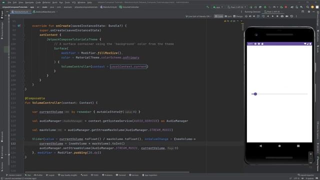 Jetpack Compose Material 3 Complete Tutorial Kotlin Android Studio 6: Slider смотреть онлайн