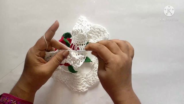 4 Th Collaboration Doily Toturial# Easy Table Meat Tutorial.