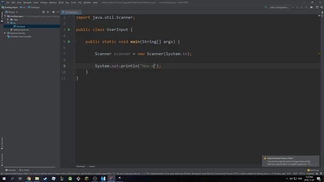 Java 13 Tutorial For Beginners 04: User Input [2019] смотреть онлайн