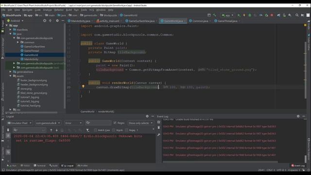 Android Block Puzzle game tutorial - #4: Get Image assets смотреть онлайн