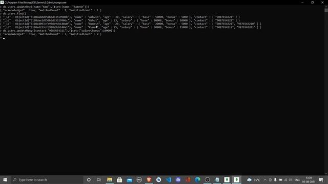 Module 4 Query part 2 | Introduction to MongoDB | Databases смотреть онлайн