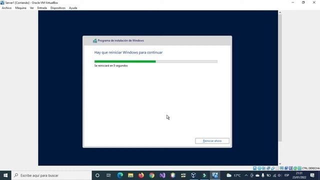 3-INSTALACIÓN DE WINDOWS SERVER 2019 EN UNA UNIDAD VIRTUAL (VIRTUALBOX) смотреть онлайн