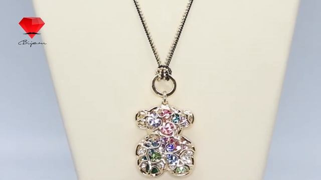 Bije.ru: Позолоченная подвеска в виде мишки с кристаллами Swarovski Lyndi (Линди) смотреть онлайн