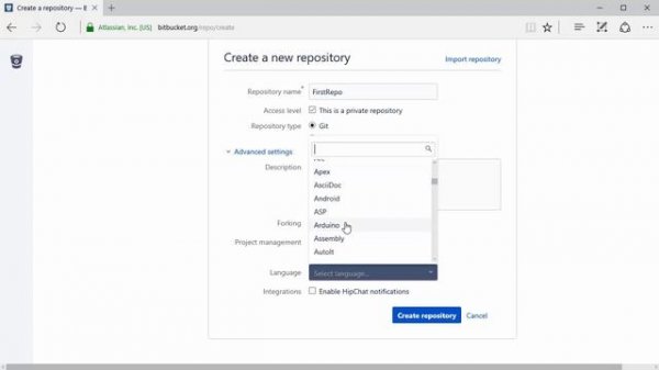 Ultimate GIT 5-day Challenge: Set up a repository at BitBucket