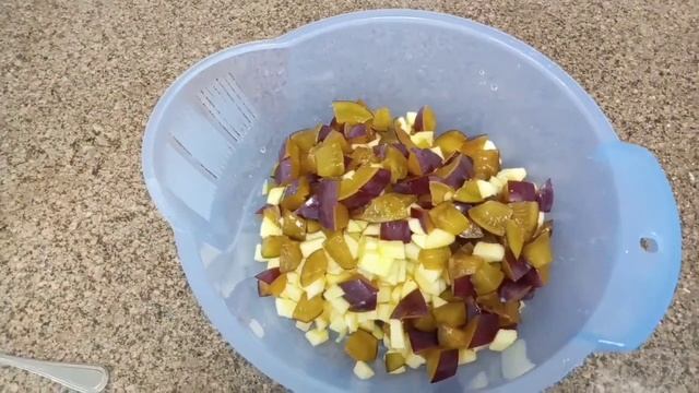 песочный пирог с фруктами