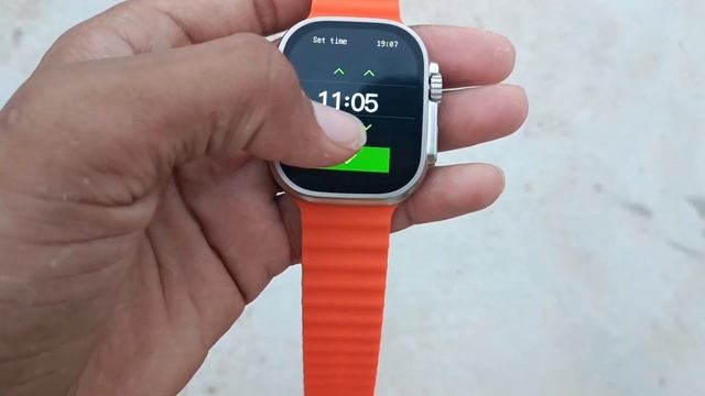 ultra 8 smart watch time setting 12 hours |apple watch me time kaise set kare смотреть онлайн