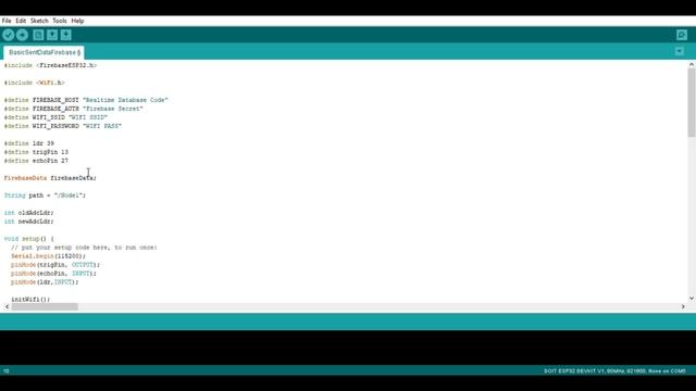 IOT WEMOS ESP32 with LDR + Ultrasonic Sensor Read Data using Firebase Android App смотреть онлайн