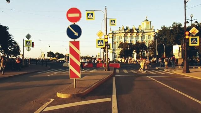Прогулка по Питеру. День ВМФ. Парусник Полтава, крейсеры и подводная лодка смотреть онлайн
