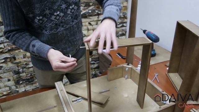 Сборка письменного (туалетного) стола Пегас neoclassic 120x61 с 2 ящиками смотреть онлайн