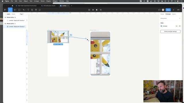Usando videos reales y audios en tus prototipos y componentes de Figma смотреть онлайн