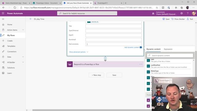 QTT - Power Apps upload a file to SharePoint and set the metadata смотреть онлайн
