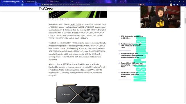 HUGE NVIDIA ANNOUNCEMENTS TODAY! THE 4090 AND 4080 ARE FINALLY COMING! RELEASE DATES PRICE AND MORE смотреть онлайн