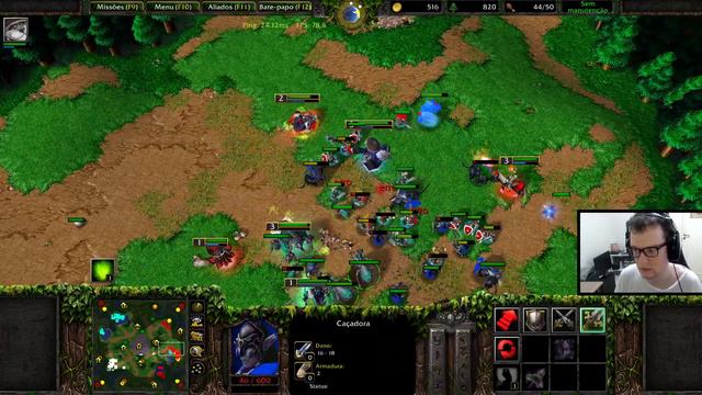 WARCRAFT 3 REFORGED: PANDA FUNCIONA NO 2V2?! Night Elf WC3 remaster gameplay em português PT-BR смотреть онлайн