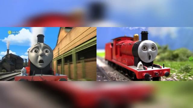 James Shed CRASH - Fastest Red Engine Remake Comparison - Thomas & Friends HO/OO смотреть онлайн