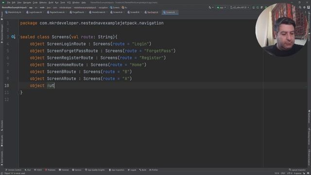 25 - Nested NAVIGATION - Android Jetpack Compose смотреть онлайн