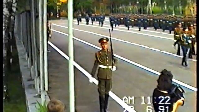 Wunsdorf-Вюнсдорф: принятие присяги. 23.06.1991 года. смотреть онлайн