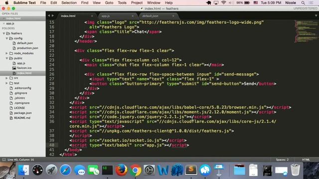 FeathersJS Tutorial - How to Build a Real-Time App with Feathers смотреть онлайн