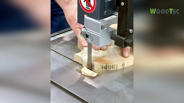 Станок ленточнопильный WoodTec LS 50 NEW | Распил заготовки смотреть онлайн