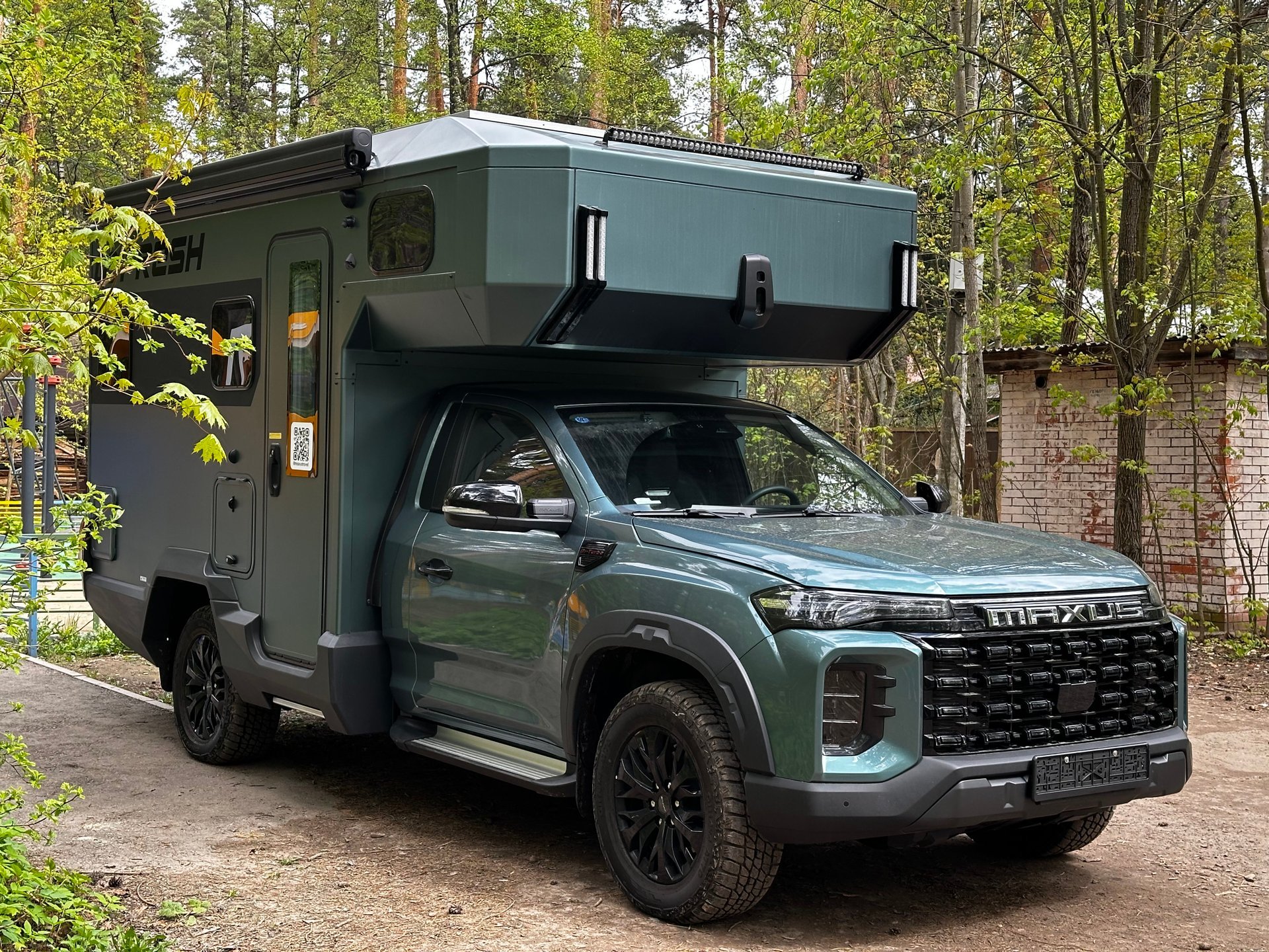 Китайский автодом MAXUS в большом обзоре.