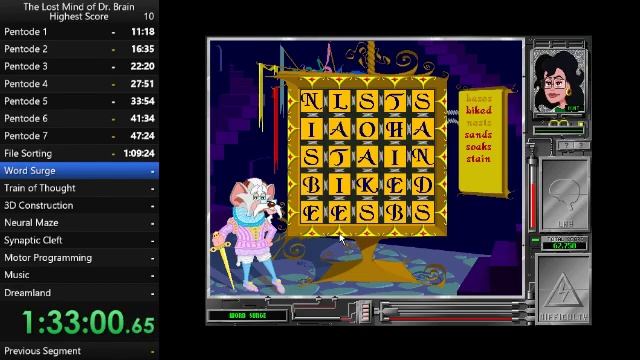 The Lost Mind of Dr. Brain - 100% (Max Score) Speedrun in 3:03:49 [WR] смотреть онлайн