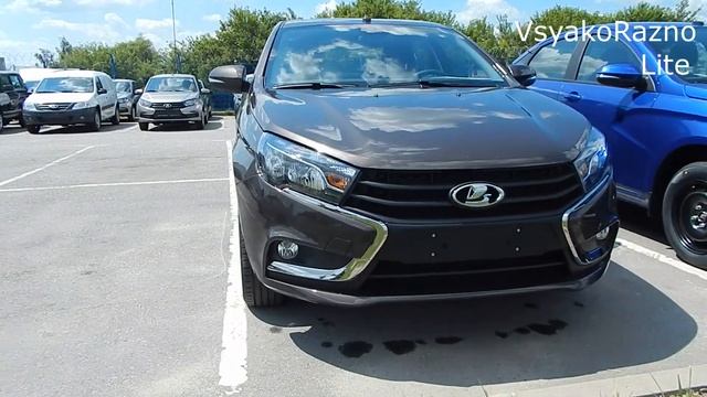 LADA Vesta Цвет Коричневый Ангкор (246) смотреть онлайн