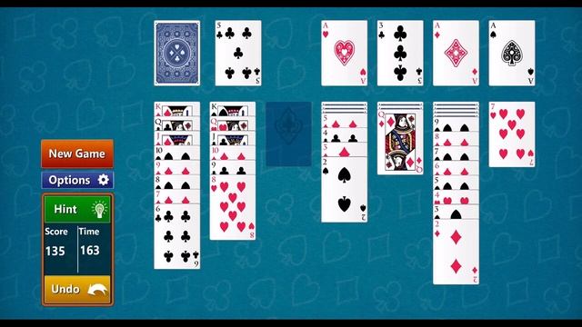 simple solitaire / difficult level / one card draw смотреть онлайн