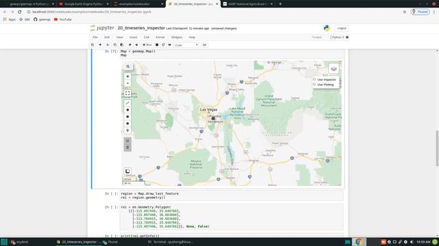 GEE Tutorial #20 - Using timeseries inspector to visualize landscape changes over time смотреть онлайн
