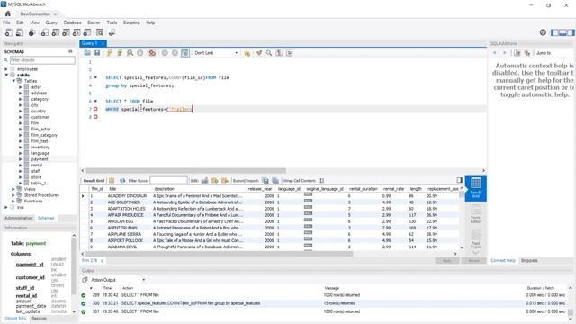 MySQL - COUNT GROUP BY смотреть онлайн