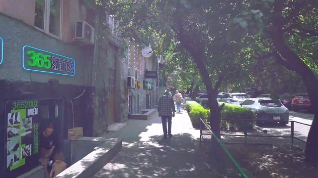 Walking Tour in Yerevan, Armenia, A Spring Day, May 26, 2023, 4K 60fps смотреть онлайн