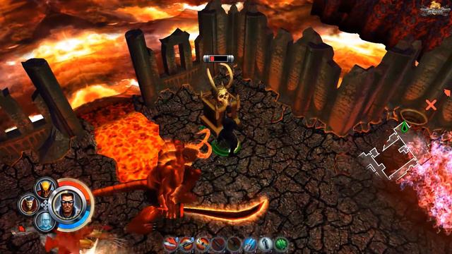 MarvelTM Ultimate Alliance часть 11 - Ад и призрачный гонщик смотреть онлайн