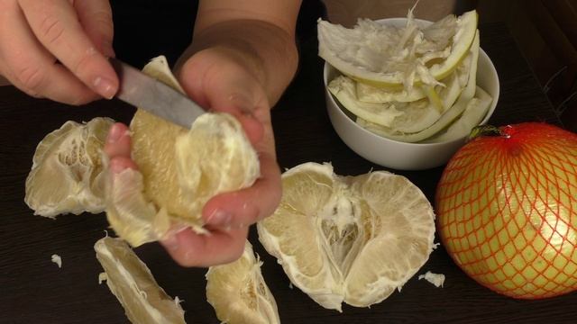 Как почистить ПОМЕЛО - мой способ чистки смотреть онлайн