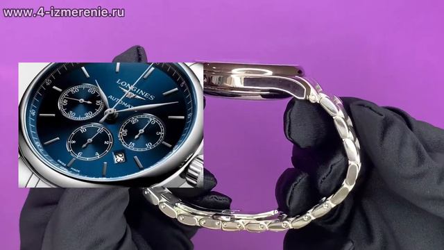 Обзор 4 Измерение Longines Master Collection Auto L2.859.4.92.6 смотреть онлайн