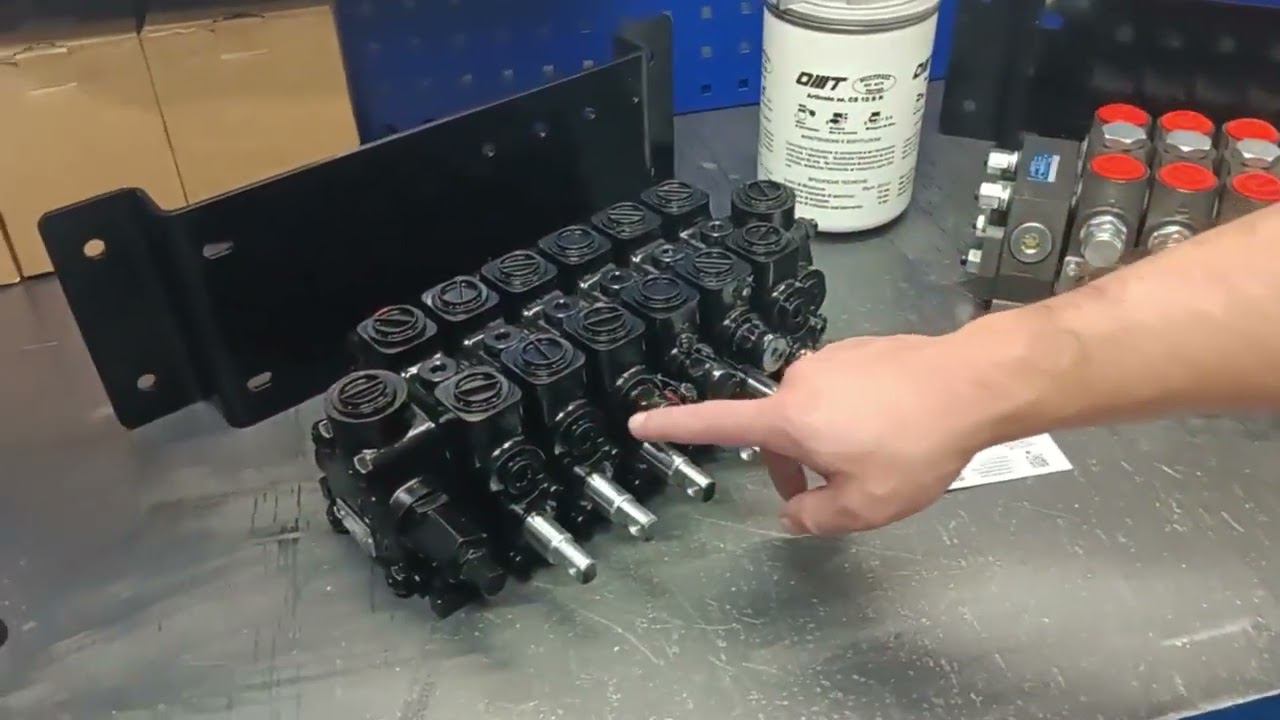 Гидрораспределитель лесного манипулятора RM 316 Китай смотреть онлайн