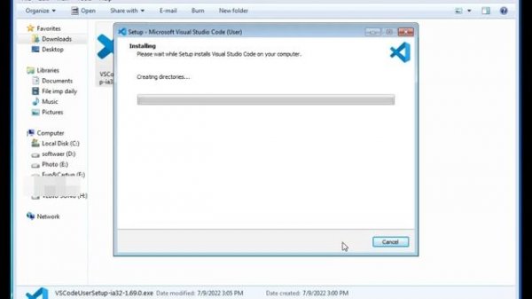 Visual Studio code Download 32 bit Windows 7 Update version