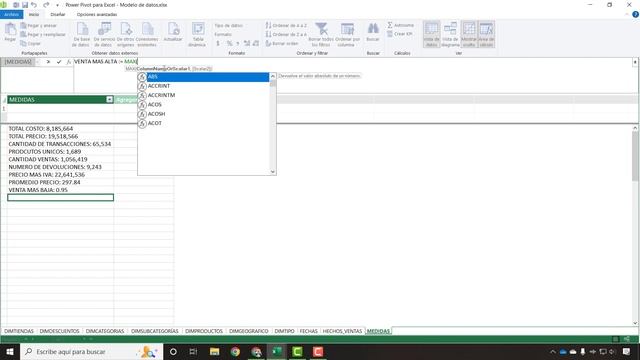 ? CURSO de POWER PIVOT para EXCEL | Funciones de AGREGACIÓN en POWER PIVOT | Clase 13 смотреть онлайн