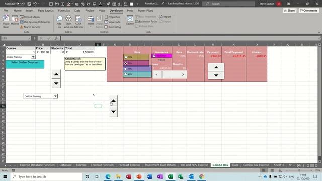 How to use Form Controls in Micrsoft Excel without VBA смотреть онлайн