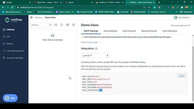 Laravel 9 Project #14 | Forgot Password & Password Reset смотреть онлайн
